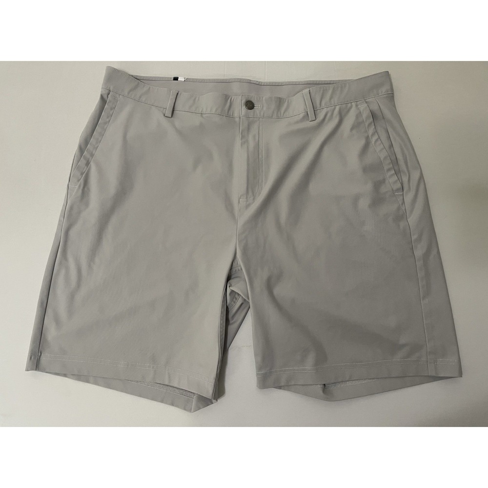 Rhoback Delta The Links Stratus Grey Looper Shorts Men's Size 40